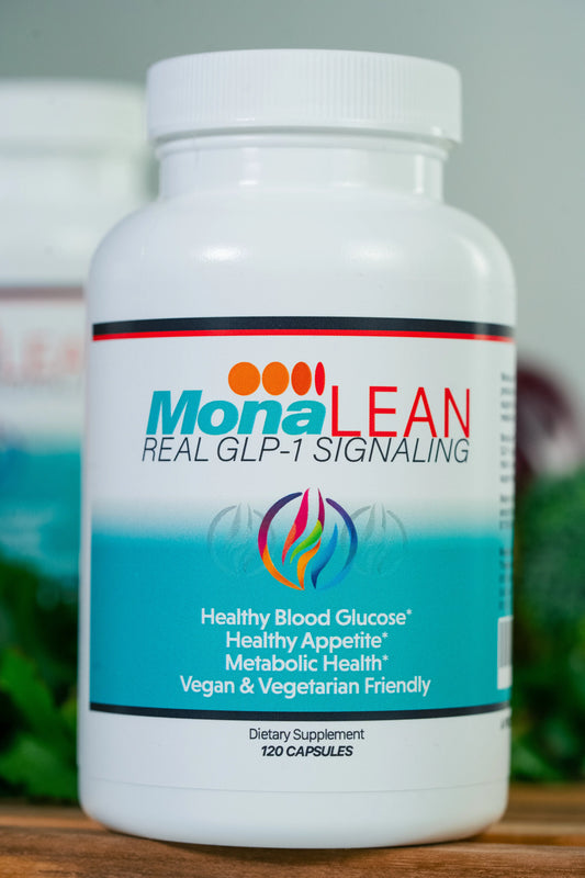 MonaLean™: Real GLP-1 Signaling, Well-known for Healthy Blood Glucose, Craving Control, Body Fat and Weight Management.* Plant-Based. Clinically Studied. Patent Protected. Made in USA. Free Shipping. PreOrder Now, Ship in February. Theramone Health